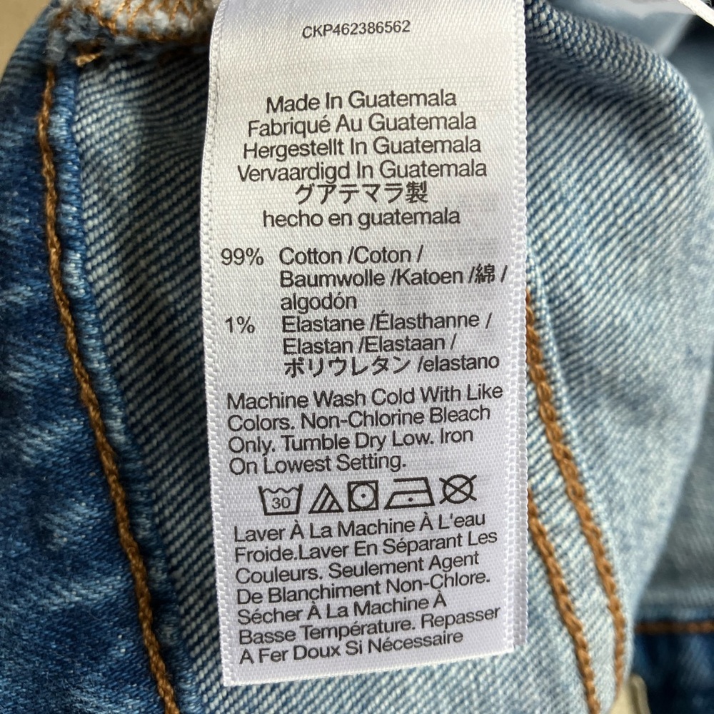 NWT Madewell The Perfect Vintage Straight Jeans Women's 33 Long Tall - Picture 10 of 14